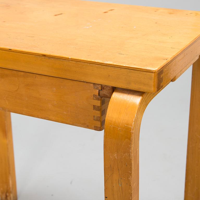 Alvar Aalto, Early 1950s table and '60' stool for för O.Y. Huonekalu-ja Rakennustyötehdas A.B.