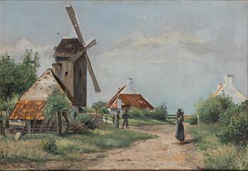 Edvard Westman, Danish landscape.