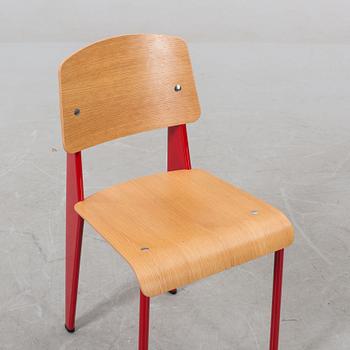 A JEAN PROUVÉ CHAIR "Standard" for Vitra edition 2002.
