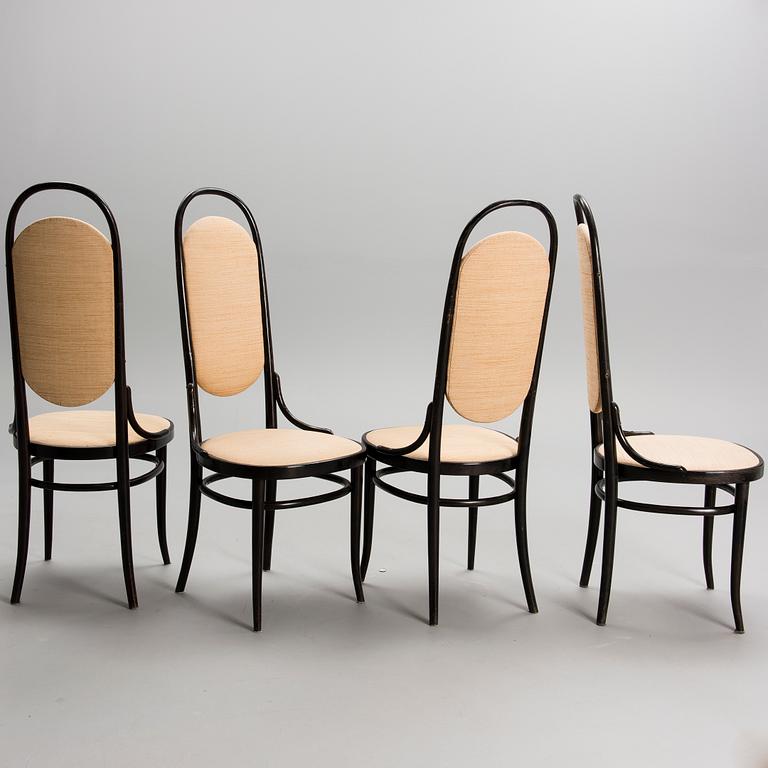 STOLAR, 4 st, Thonet, 1900-talets första hälft.