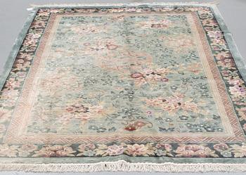 A RUG, Old  silk China, ca 271 x 180 cm.