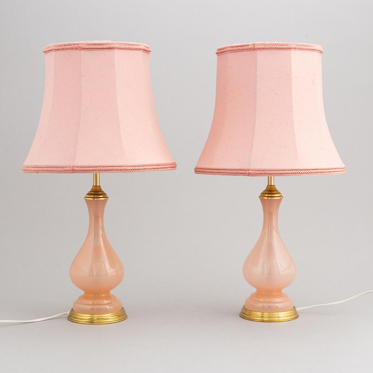 Svenskt Tenn, a pair of model 2583 table lamps.