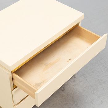 Jean-Claude Mahey, a pair of bedside tables/chests of drawers, 1970's.