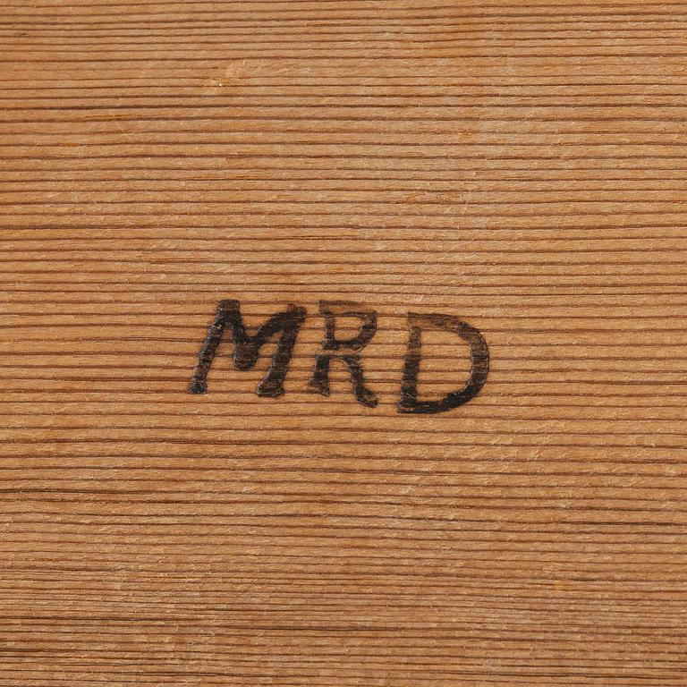 Bockbord, allmoge, 1800-tal.