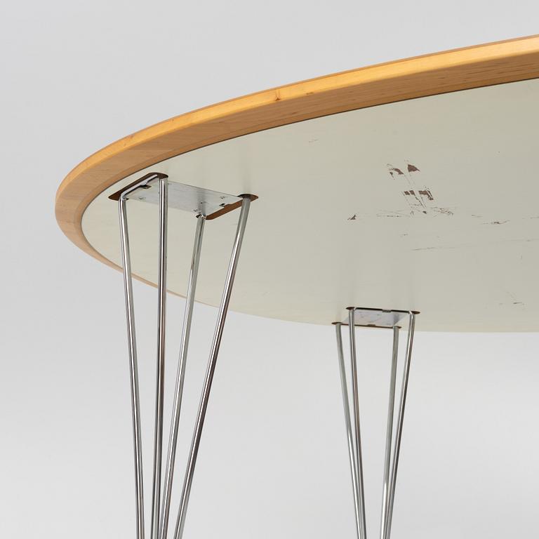 Piet Hein & Bruno Mathsson, table, "Superellipse" Fritz Hansen, Denmark.