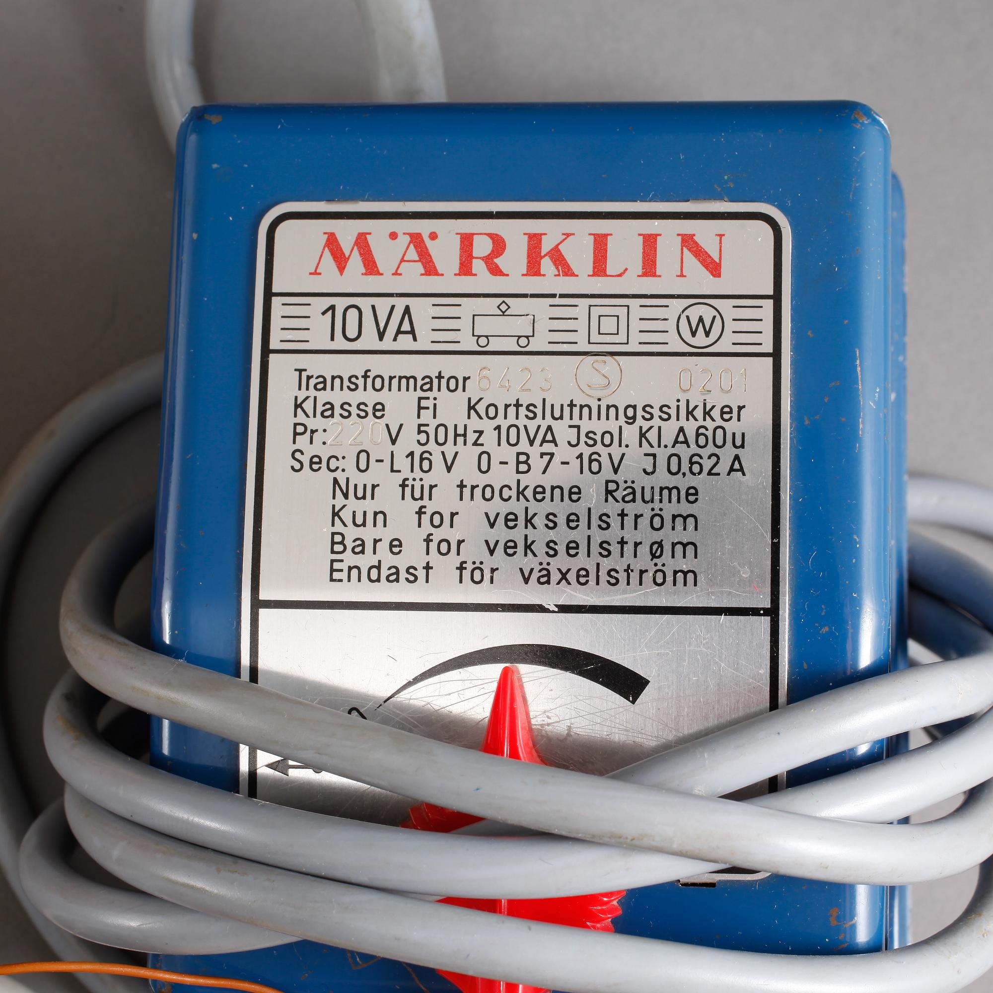 PARTI TÅGDELAR, bl a Märklin, 1900-tal.