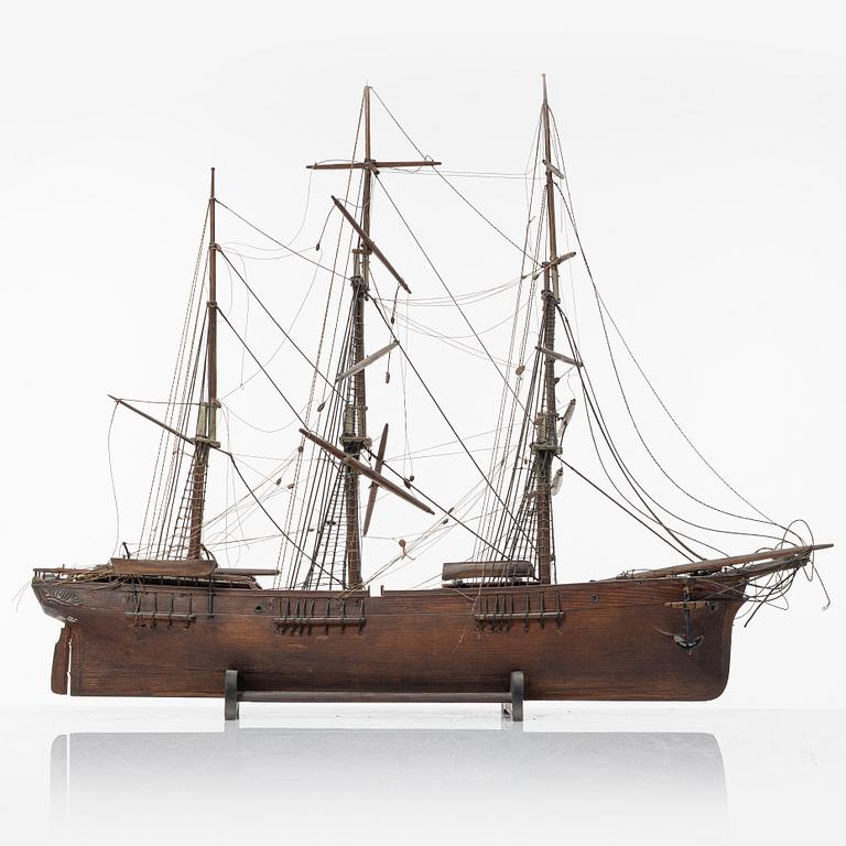 Fartygsmodell, 1900-tal.