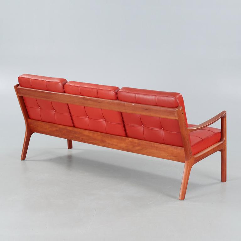 A sofa by Ole Wanscher, model "Senator", for France & Son, third quarter of the 20th century.