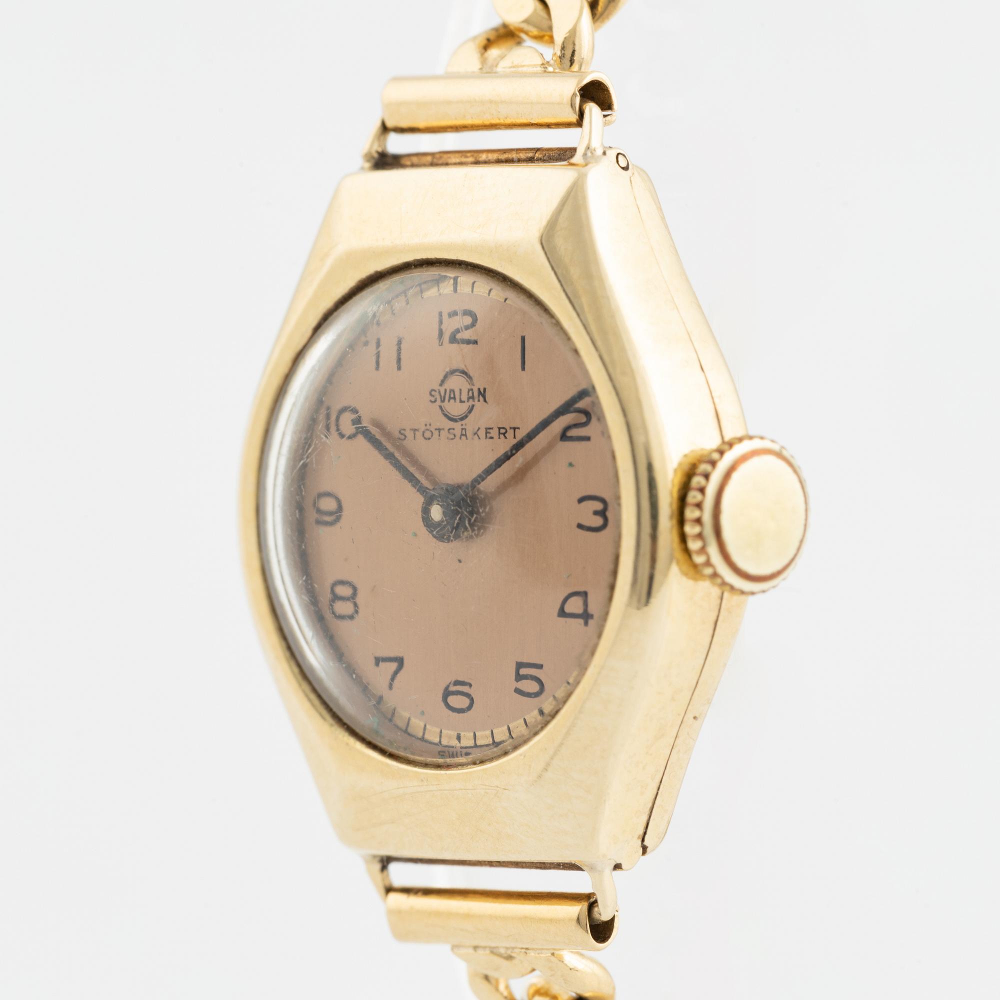 Svalan gold ladiews watch.