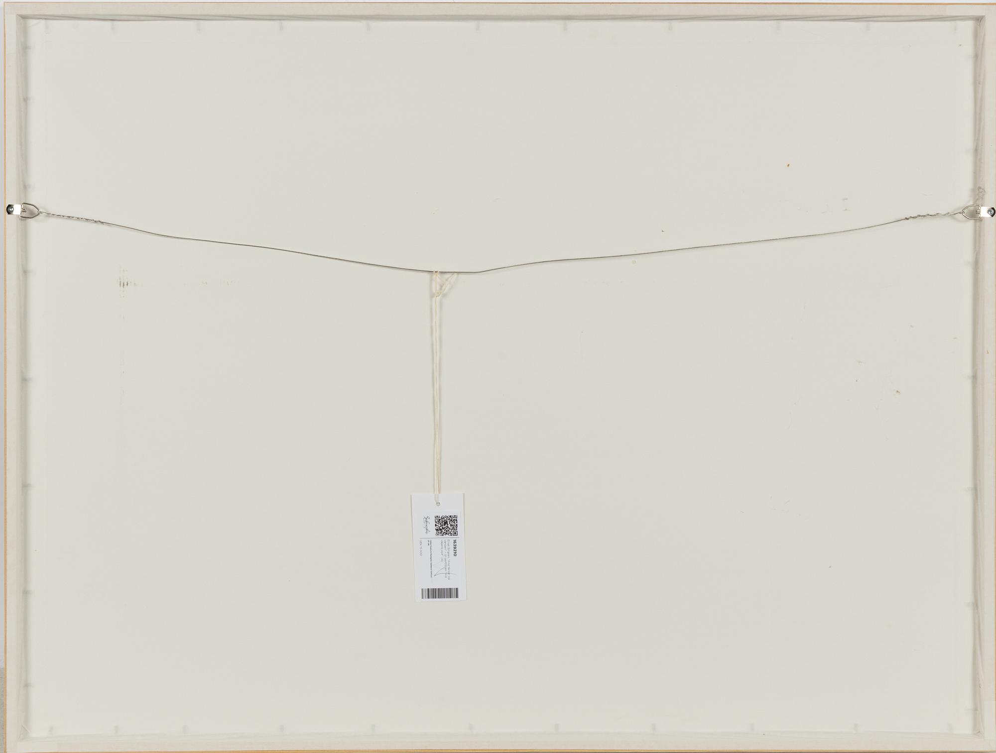 Ernst Billgren, "And tänker på världen" – Ur portföljen "Vid vägens slut".