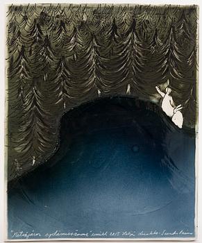 HELJÄ LIUKKO-SUNDSTRÖM, uniikki reliefi, signeerattu,Heljä Liukko-Sundström 2015.