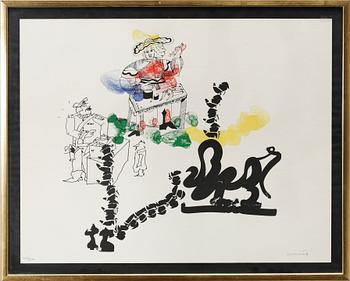 CARL FREDRIK REUTERSWÄRD, 4 st, färglitografier, "Abracadabra-suiten", signerade och numrerade 153/200.