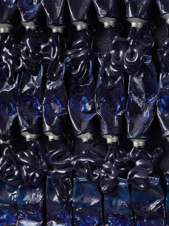 Arman (Armand Pierre Fernandez), "Monochrome Accumulation no. 3003".