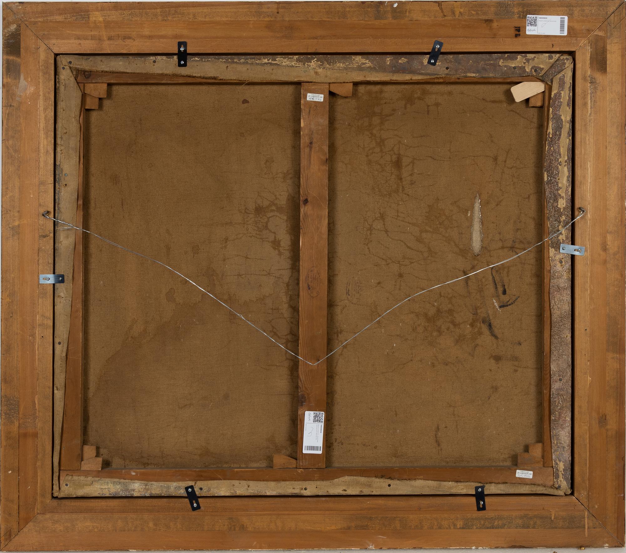 Rikard Lindström, olja på duk, signerad och daterad -05.