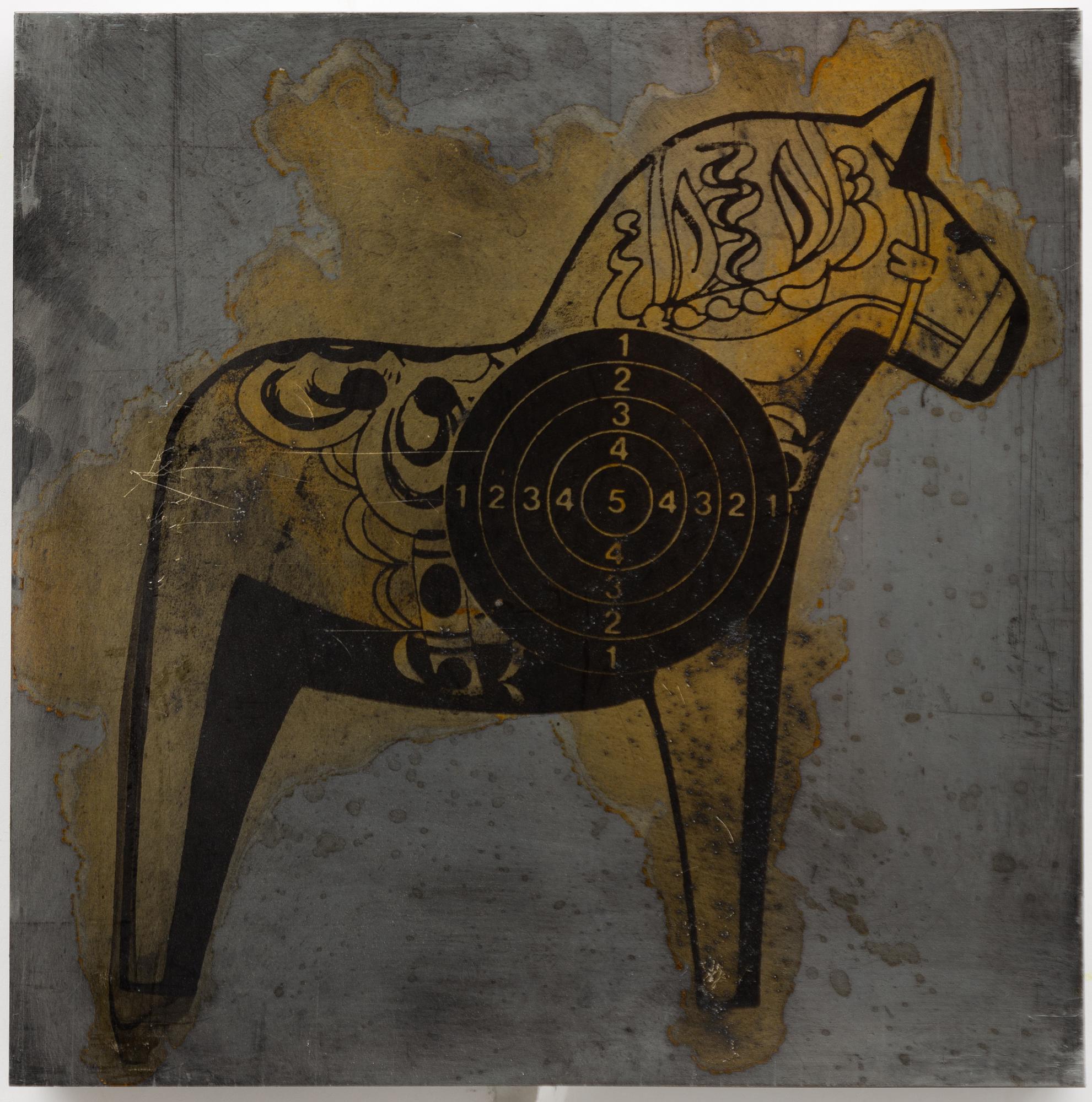 Peter Johansson, "The final solution to the problem of sculpture", polyptyk, 16 delar.