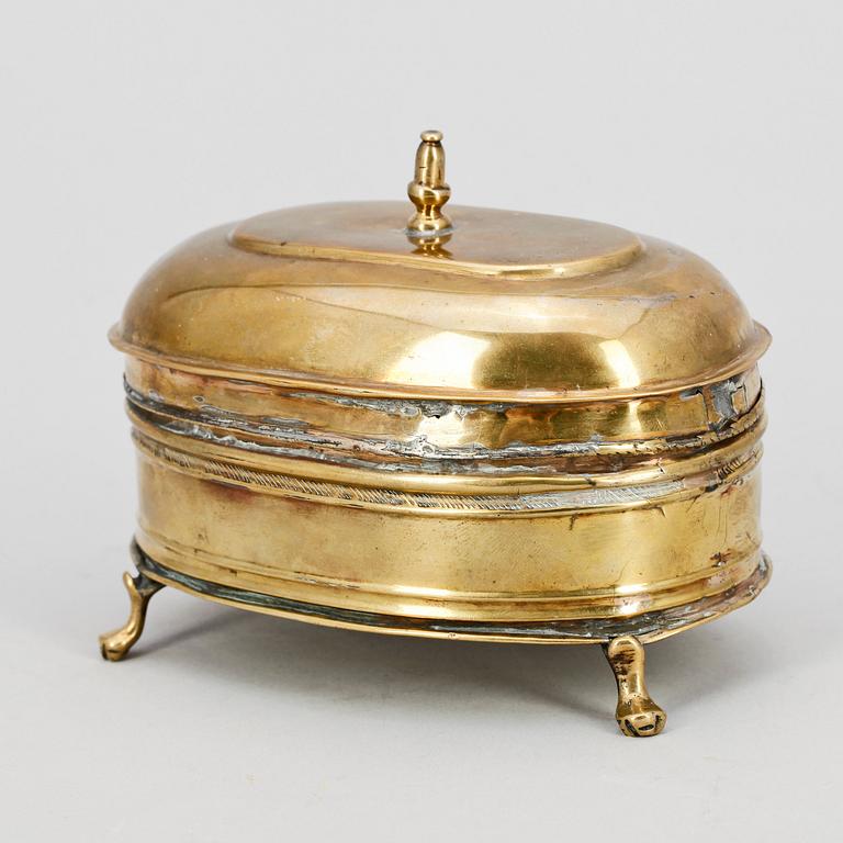 OBLATSKRIN, mässing, 1700-tal.
