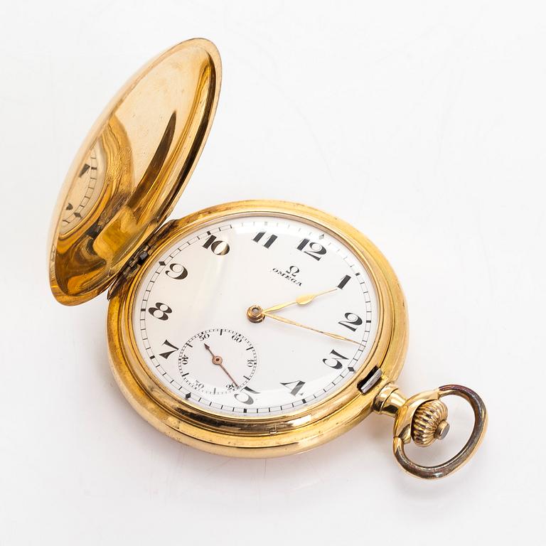 Omega, taskukello, savonette, 53,5 mm.