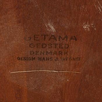 Hans J. Wegner, a footstool, Getama, Gedsted, Denmark, 1960s.