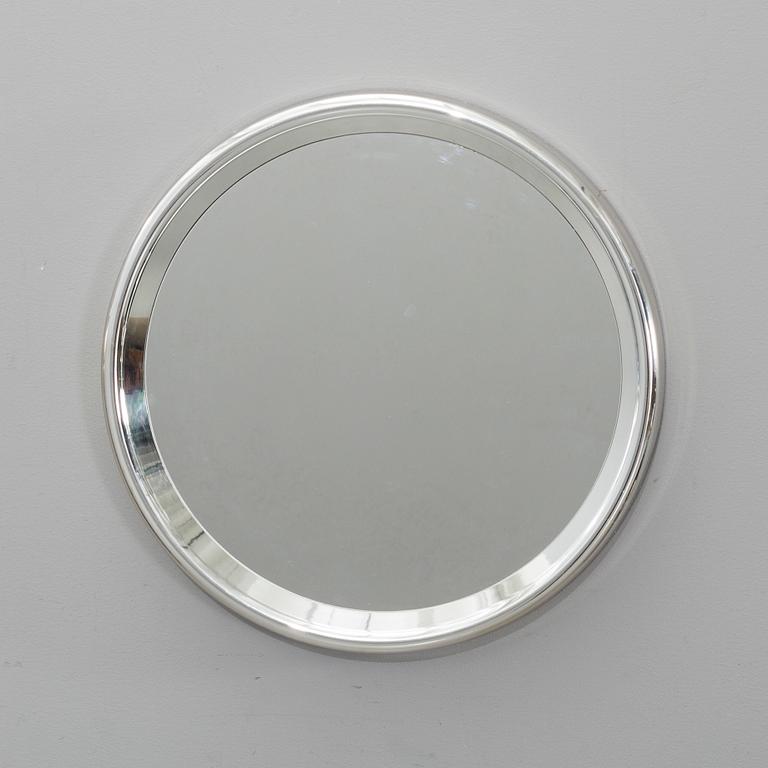 A WALL MIRROR FROM AB TELLOPLAST ÄLMHULT 1970'S.