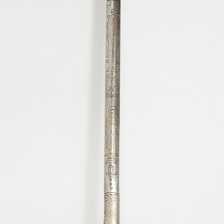 A 18th Century smallsword.