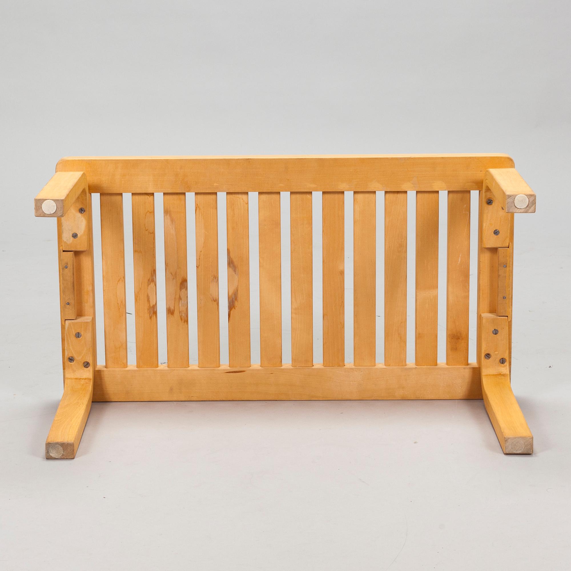 Alvar Aalto, bänk, 153B, Artek 1970-tal.
