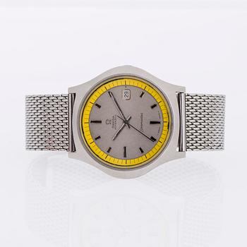 ARMBANDSUR, Omega Seamaster, automat, stål. 1970-talets början.