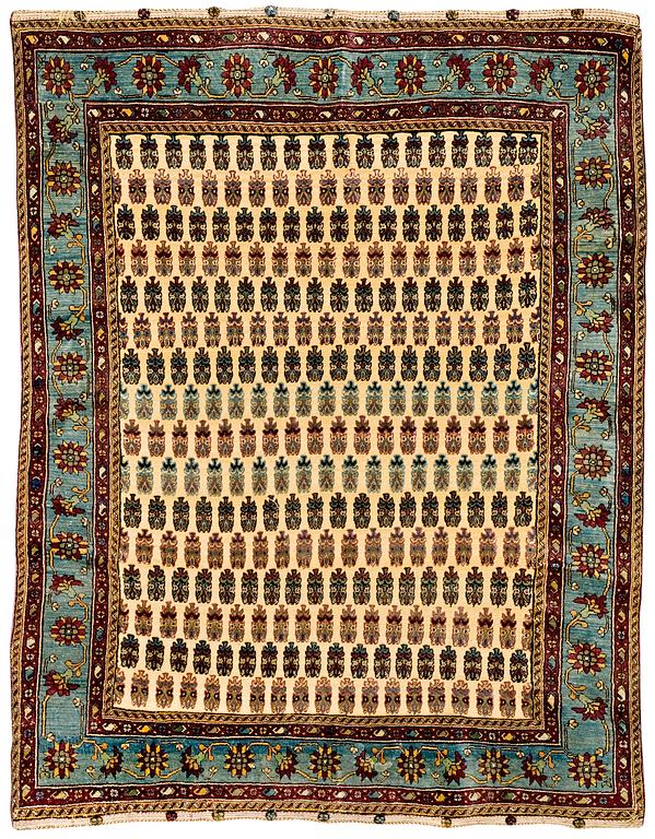 SEMIANTIK SILKE KESHAN RELIEF. 121 x 94,5 cm.