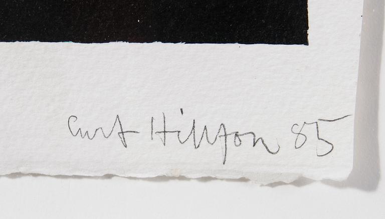 HILLFON, CURT, multipel, sign o dat -85.