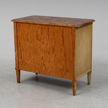 A first half of the 20th Century Gustavian style chest of drawers.