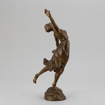 UNKNOWN ARTIST 20TH CENTURY, sculpture. Signed. Foundry mark. Bronze, height 33.5 cm.