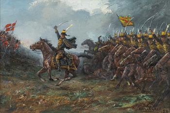 Allan Egnell, Battle Scene,