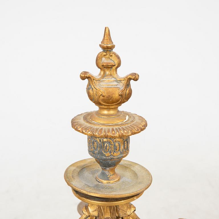 Kandelabrar ett par Empire-stil 1900-talets första hälft.