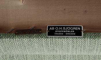 SOFFA, "Samsas", Carl Malmsten, O H Sjögrens Stoppmöbler, Tranås.
