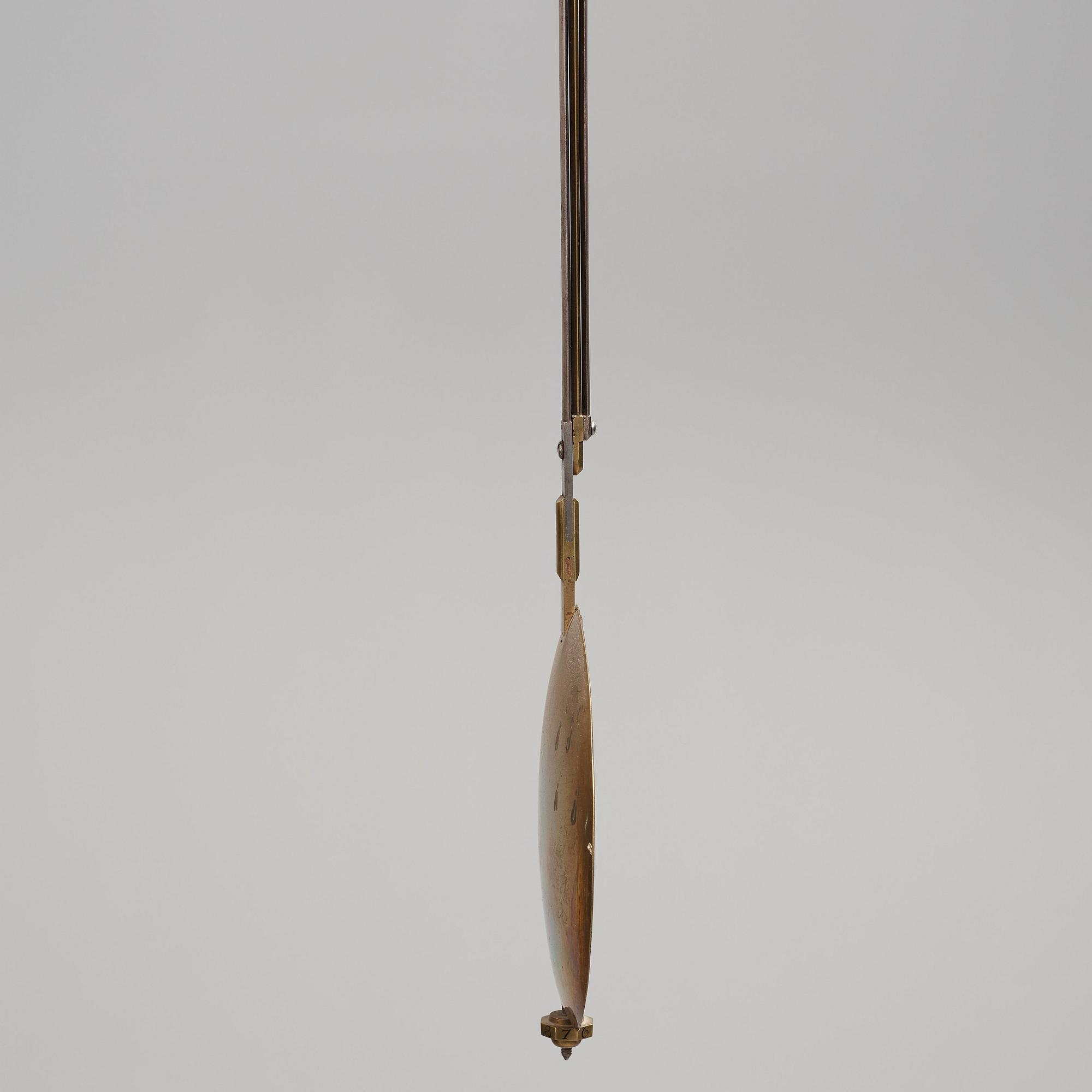 A Gustavian longcase clock by Petter Ernst (active in Stockholm 1753-1784), before 1776.