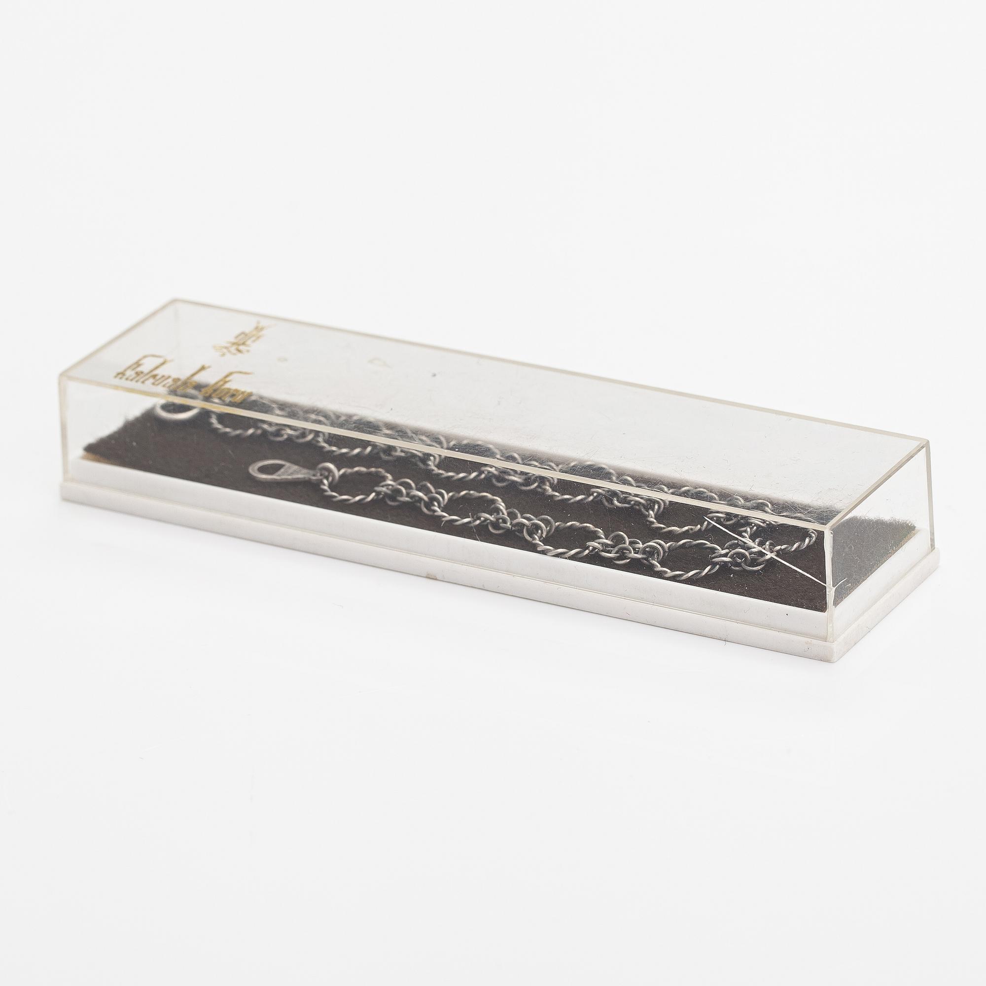 A sterling silver bracelet, model 425. Kalevala Koru, Helsinki 1972.