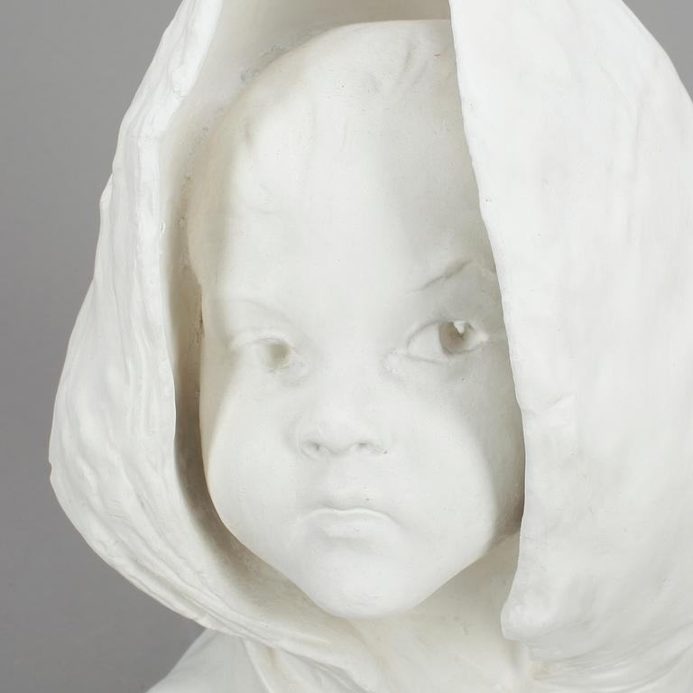 VERNER ÅKERMAN, skulptur, gips, sign.