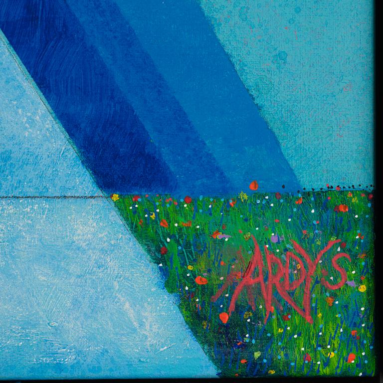 Ardy Strüwer, "Indigo Blue Piano Palette".