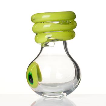 Frida Fjellman, Sculpture, "What's Up? Nothing Much", Kosta Boda, lim. ed 100.