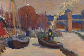 SVEN HELLSTRÖM, olja på duk, signerad och daterad 1968.