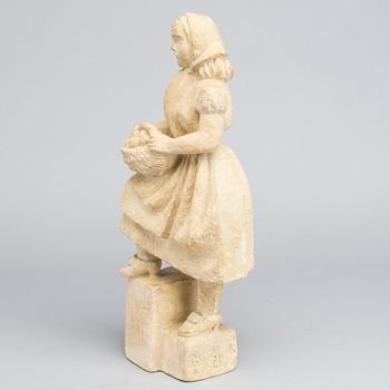 BROR HJORTH, plaster sculpture.