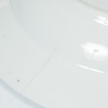 Royal Copenhagen, a 58-piece porcelain 'Blue Fluted' dinner and tea service, Denmark, mostly 1889-1934 but some pieces 1950-1984.