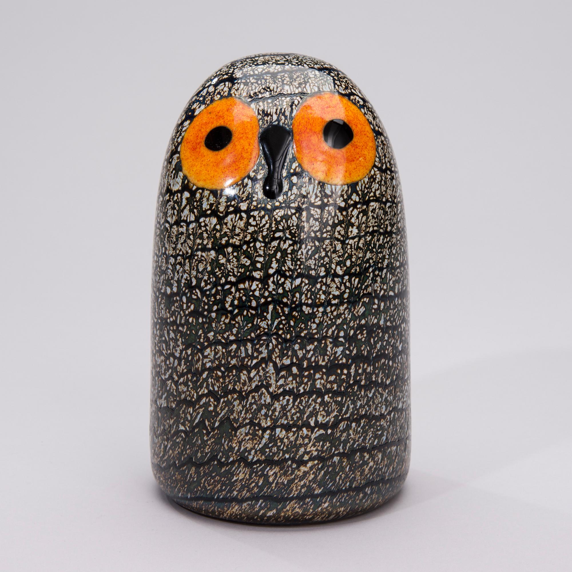 FIGURIN, glas, signerad O. Toikka, Iittala.