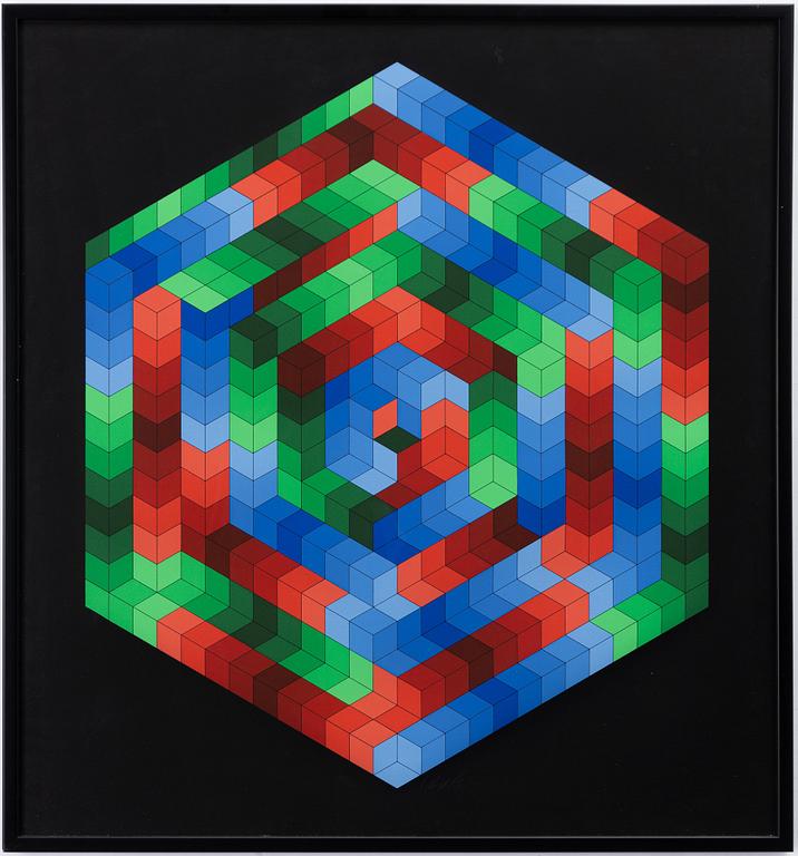 Victor Vasarely, "Tsiga".