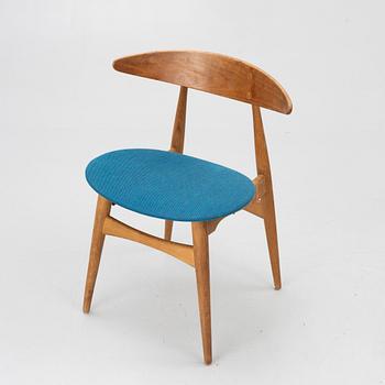 Hans J. Wegner, stolar 4 st, modellnr CH 30, Carl Hansen & Son, Danmark.
