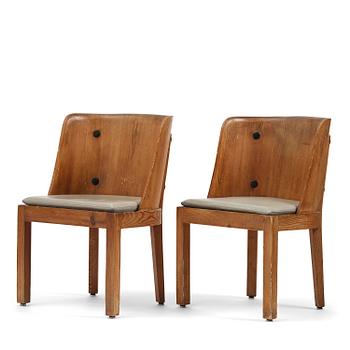 151. Axel Einar Hjorth, karmstolar, ett par, ”Lovö”, Nordiska Kompaniet, 1930-tal.