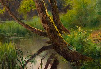 Edward Molyneux, Skogslandskap.