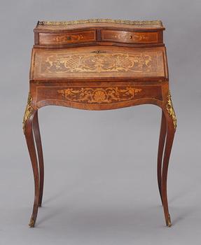 SEKRETÄR, rokokostil, 1900-tal.