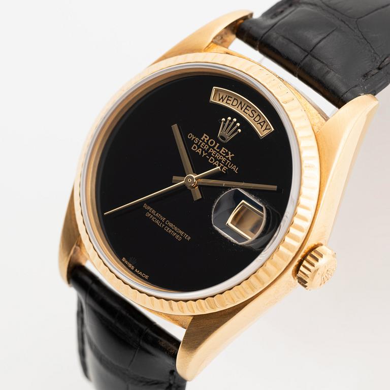 Rolex, Day-Date, "Onyx Dial", ca 1986.