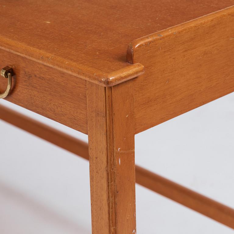 Josef Frank, a mahogany desk, version of model 2115, Firma Svenskt Tenn, Stockholm, Sweden.