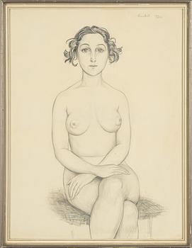 Nils von Dardel, "Lucienne".